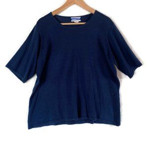 Pendleton Cotton Blend short sleeve sweater Womens size 1X